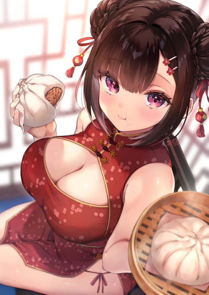 【二次】チャイナ服・チャイナドレスを着た女の子の画像　その１１